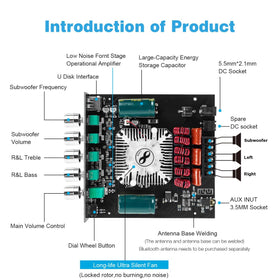 Hosyond ZK-HT21 heat sink closeup highlighting cooling and durability