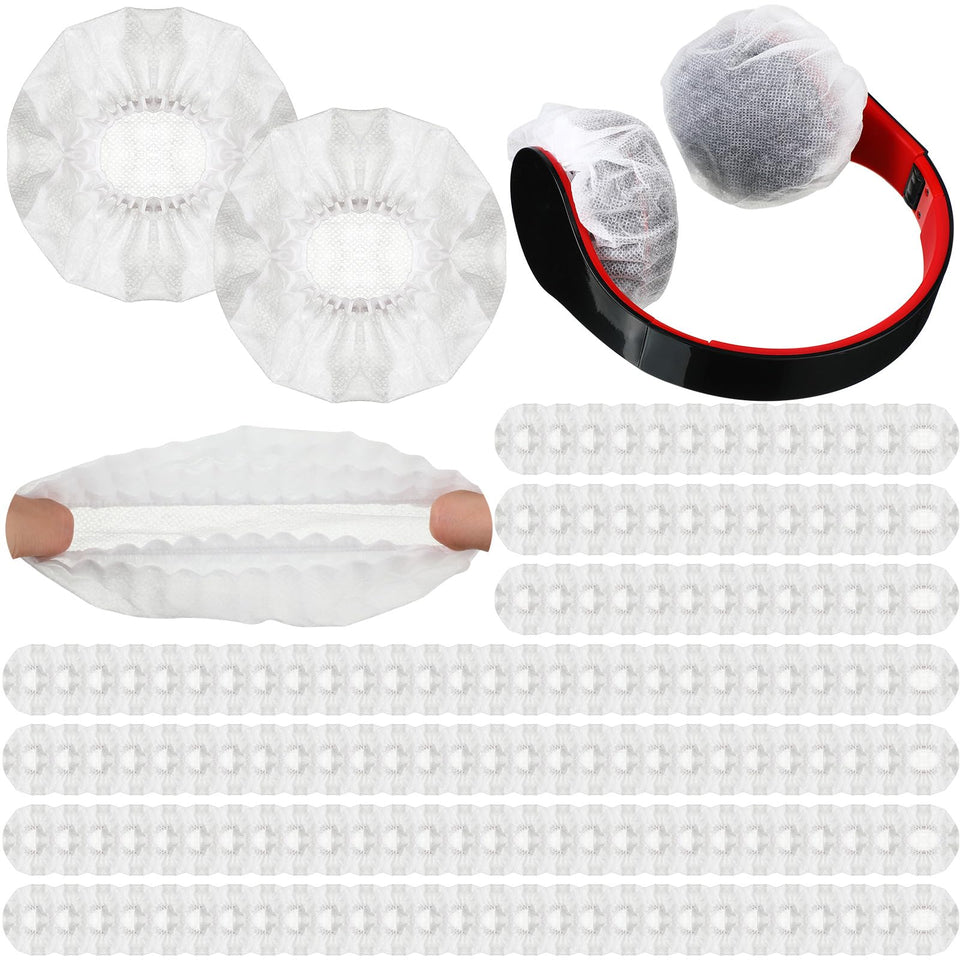 Hoteam front package of 1000 disposable covers protecting headsets