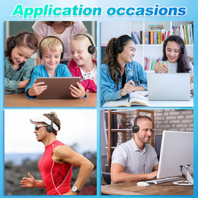 Hoteam headphones ideal for classrooms, libraries, and labs alike.