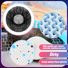 Hoteam disposable covers protect earphones from dust and oil while listening.