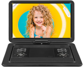 HotHat 19-6 inch screen swivel enhances on-the-go viewing.