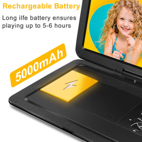HotHat 5000mAh battery delivers hours of portable entertainment.