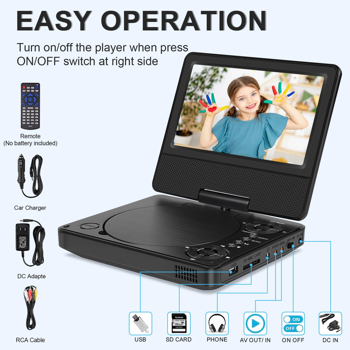 HotHat charging cable and battery icon showing 5-hour rechargeable battery benefit
