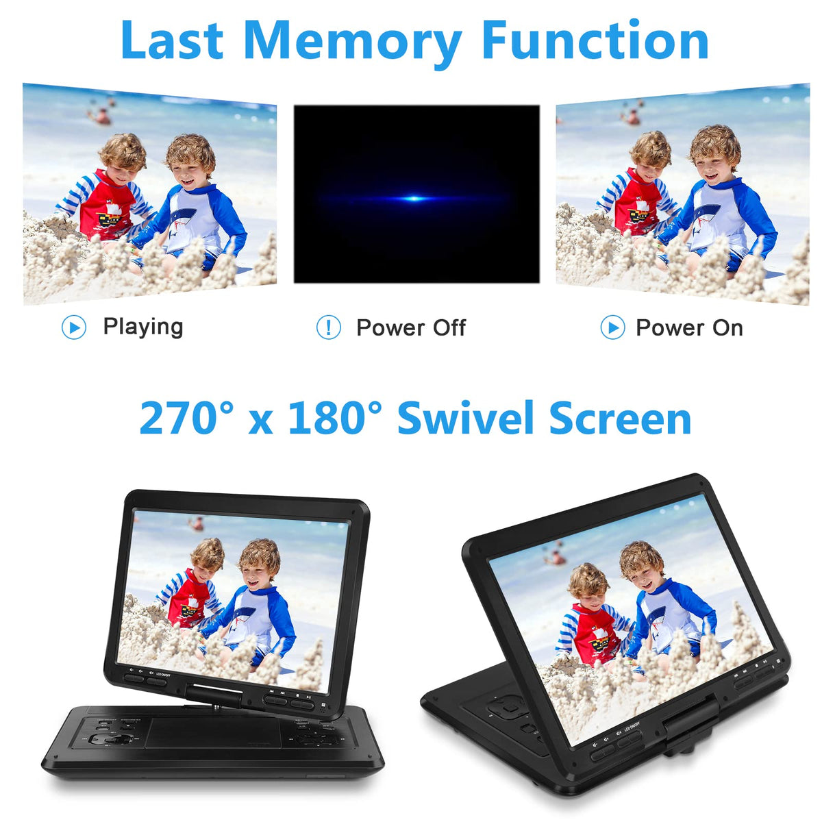 HotHat dual speakers deliver crisp, louder sound for family movie time.