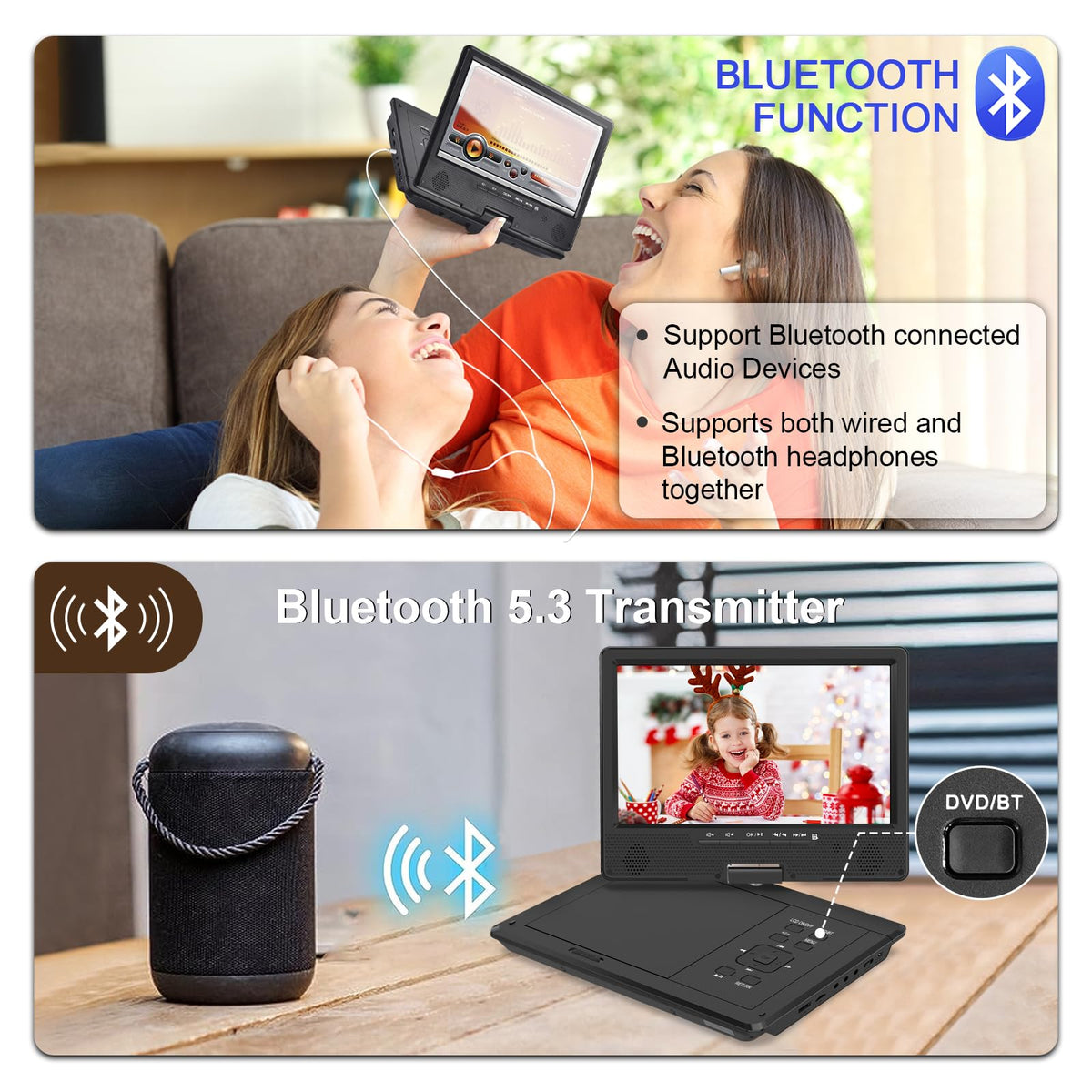 HotHat 10.1-inch swivel screen demonstrates flexible rear-seat viewing