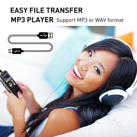 HoTiyan recorder with MP3-player function and USB transfer capability.