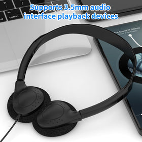 HOTKUDO testing-session headphones ready for exams in a lab.