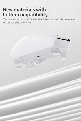 HOTLINEGAMES PTFE base feet with lubrication for consistent pad performance.
