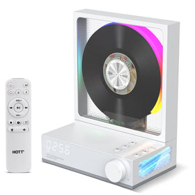HOTT C229 front view — compact portable CD player for easy on-the-go listening