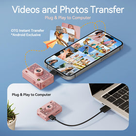 HOTU with 16GB card and USB cable, highlights ready-to-use storage and fast transfer