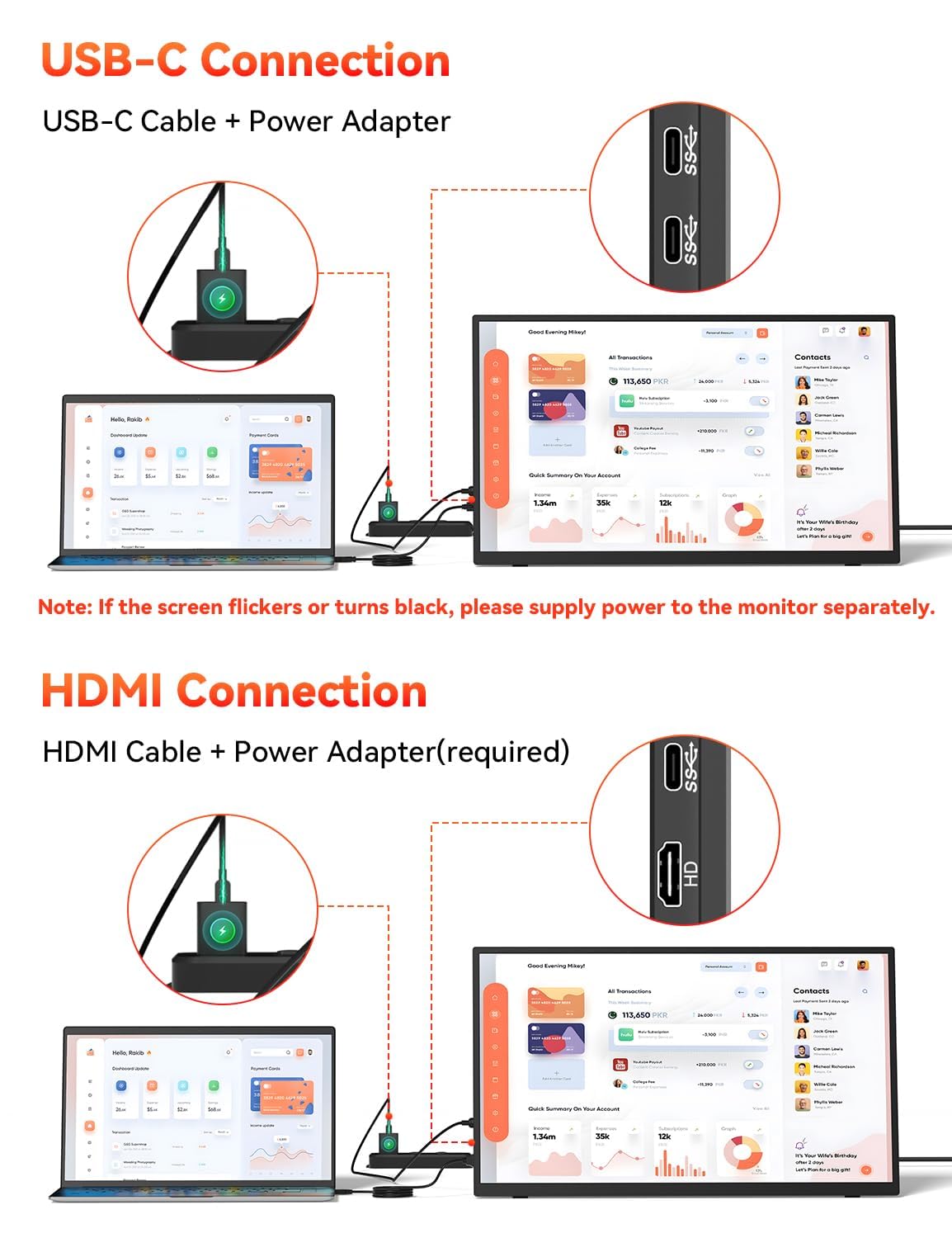 HotYeah 100x100 VESA compatibility for secure monitor arms