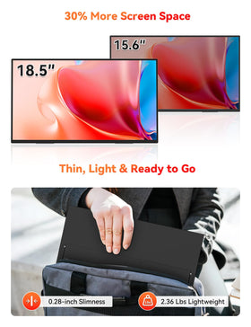 HotYeah HDR-ready display for immersive media on the move.