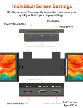 HotYeah travel-friendly extender mounted on a laptop for mobile use.
