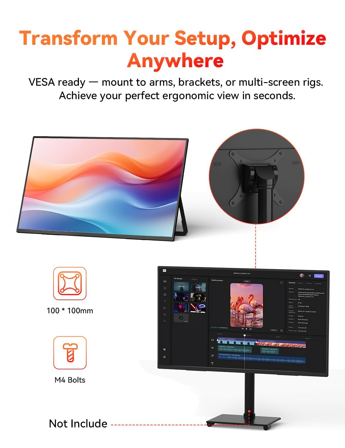 HotYeah USB-C ports illustrate video and power passthrough for laptops