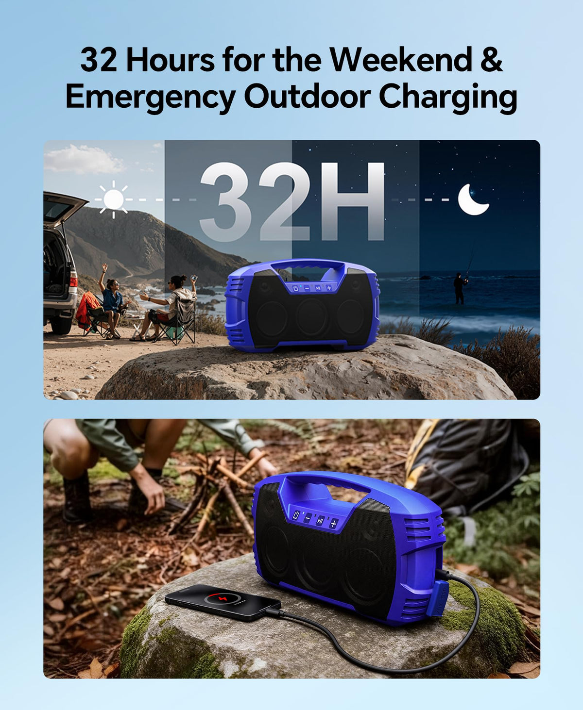 Houl Zallee portable design with carry handle