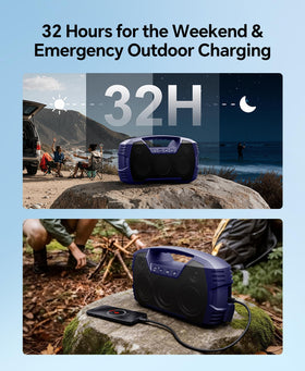 Houl Zallee rugged design with carry handle for easy transport on hikes and trips.