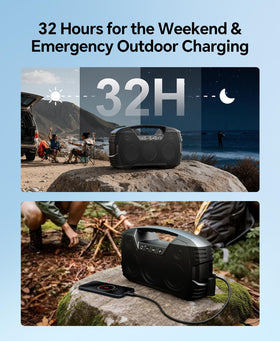 Houl Zallee rugged exterior with built-in carry handle