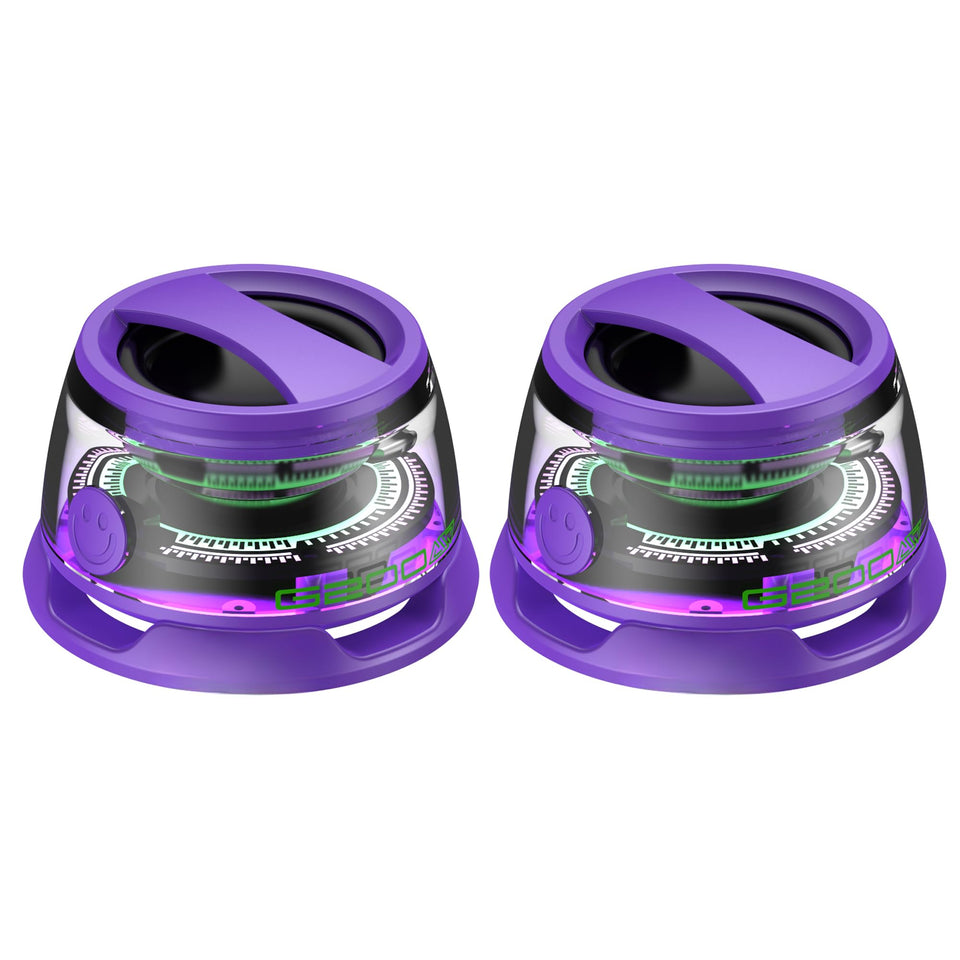 Hounyoln G200 magnetic Bluetooth speaker front view, compact and portable listening device