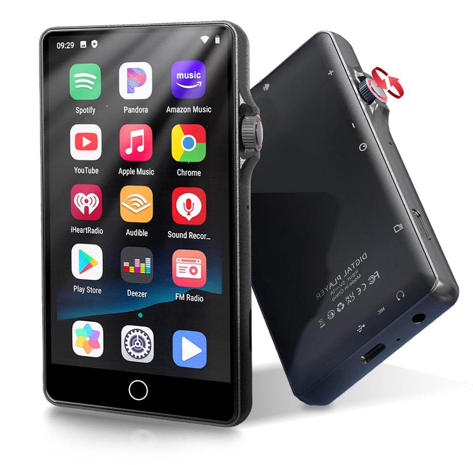 HOVOYNN front display showing music app interface and easy control