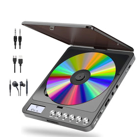 HOVOYNN front panel with disc visible and easy access for quick playback