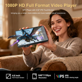 HOVOYNN with 64GB SD card installed for large local music library
