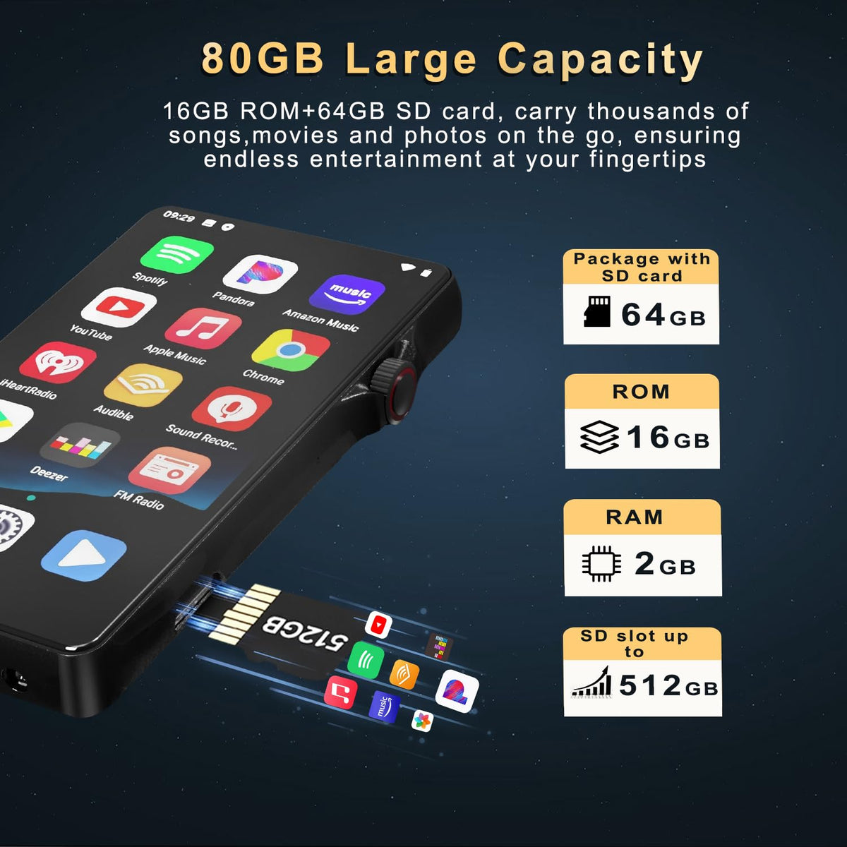 HOVOYNN shown in hand to demonstrate compact size and portability