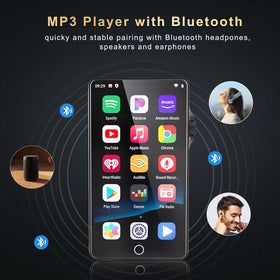 HOVOYNN touchscreen in use streaming Spotify for quick song selection