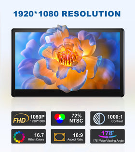 HOWENS 13.3-inch touch function demonstrates fast multi-touch input for interactive tasks.