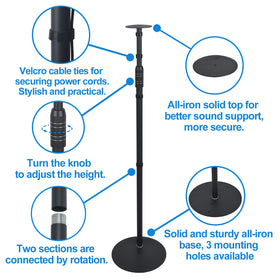 Howonder slim 1-inch steel tubing side profile offering discreet aesthetic and durability benefit