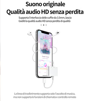 HOYULLI 3.5mm audio jack detail enabling wired music while charging