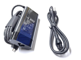 HP 100W USB-C Charger front view for travel-ready power.