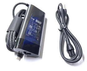 HP 100W USB-C Charger printed specs label for easy reference.