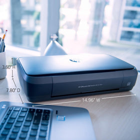HP OfficeJet 250 quick setup helps you start printing fast.