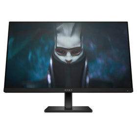 HP Omen 23.8-inch monitor front view with vibrant colors for immersive gaming.