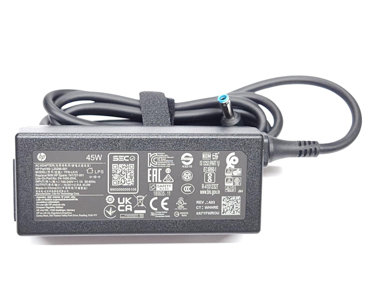 Includes power cord for immediate use right out of the box.