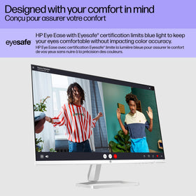 HP Series 5 27-inch monitor 100 Hz enables smoother scrolling and motion.