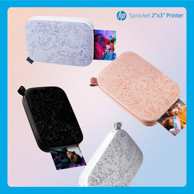 HP Sprocket 2x3 compact portable design fits any bag.