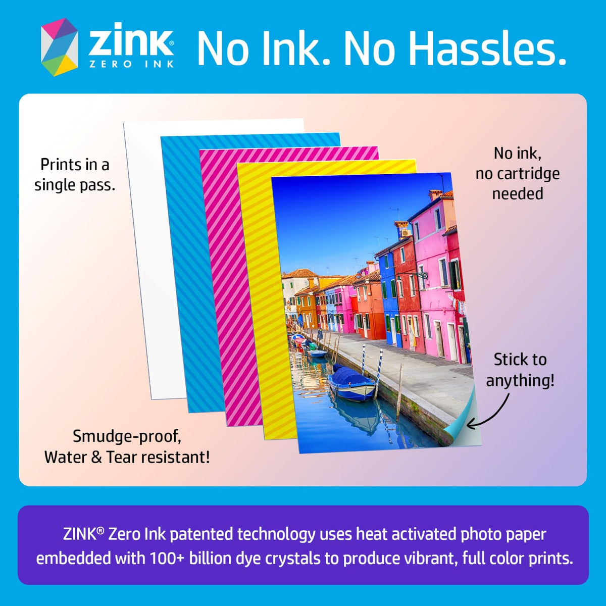 HP Sprocket app borders and stickers customization for personalized prints
