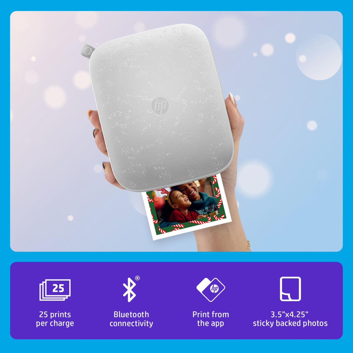 HP Sprocket Bluetooth printing on iOS and Android devices
