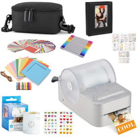 HP Sprocket Panorama front view ideal for quick on-the-go photo prints