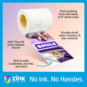 Inbuilt storage pocket keeps paper and cables organized.
