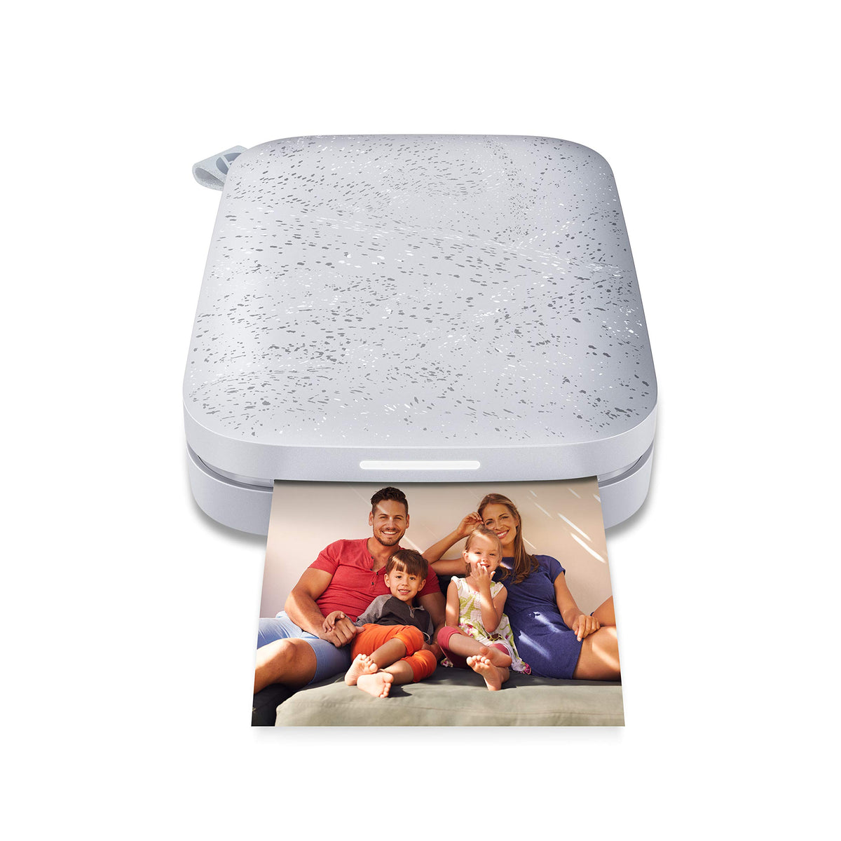 HP Sprocket paper pack with 20 sheets for vibrant, durable prints.
