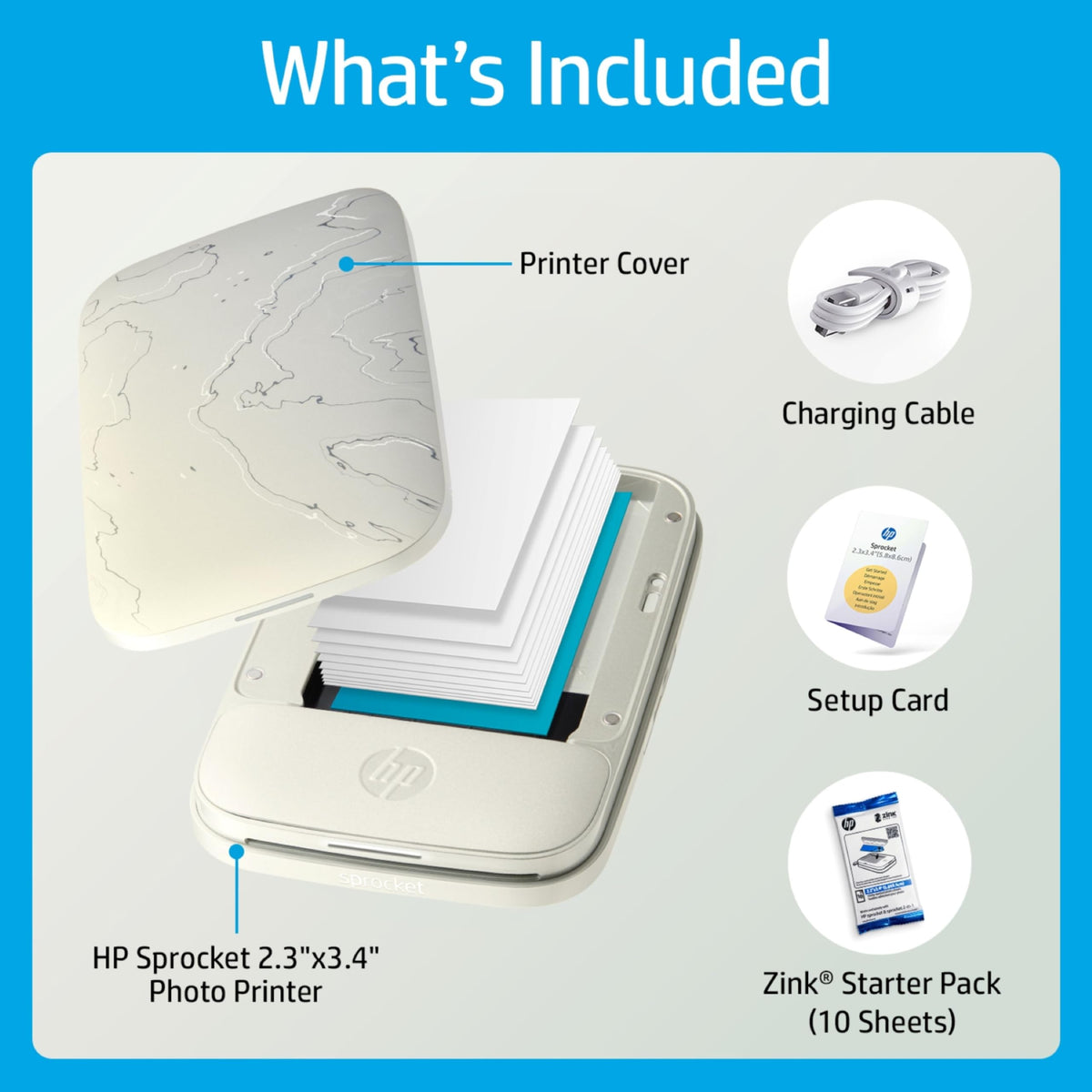 HP Sprocket Select app editing tools for vibrant frames.