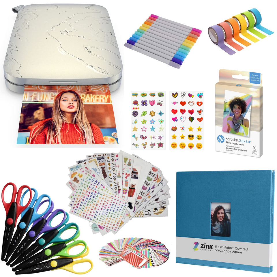 HP Sprocket Select prints vibrant photos from your phone.