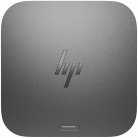 HP Thunderbolt 4 Ultra 180W G6 Dock front ports organized for a clutter-free desk