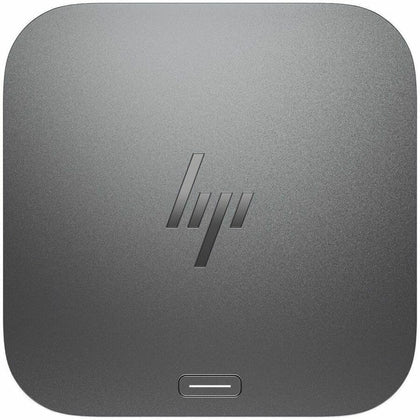 HP Thunderbolt 4 Ultra 180W G6 Dock front ports organized for a clutter-free desk