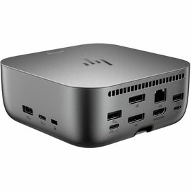 HP Thunderbolt 4 Ultra 180W G6 Dock with Poly Lens management in action