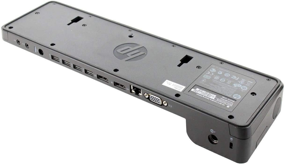 HP UltraSlim Dock Ethernet and audio ports for stable wired network and sound