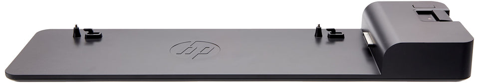 HP UltraSlim Dock front view showing ports and compact design for easy expansion