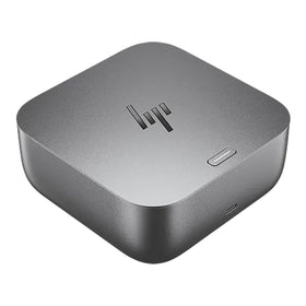 HP USB-C 100W G6 Dock HDMI 2.1 and DP for external displays.